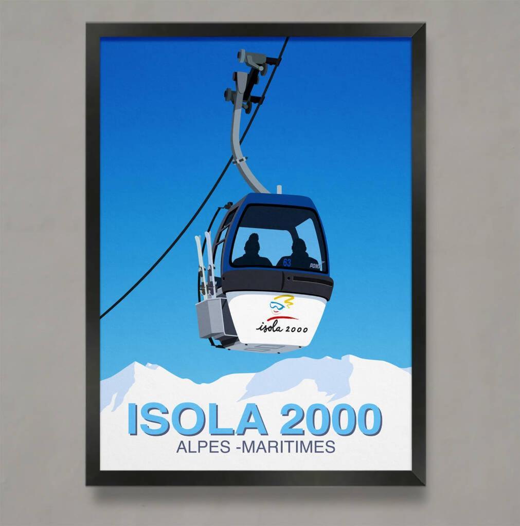 Joli T2, Centre, Parking Prive, Wifi, Local A Ski Isola 2000 Kültér fotó